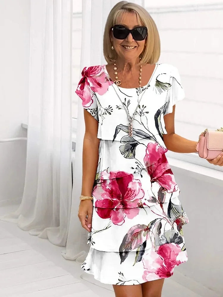 Loretta | Vestido Floral Gracioso