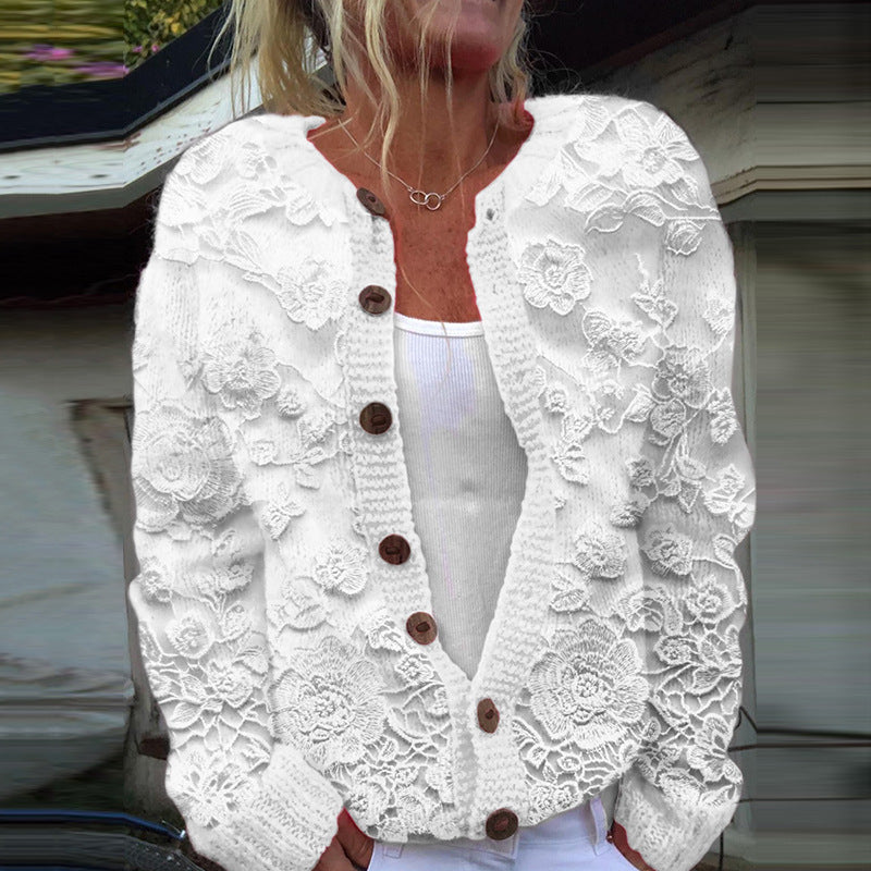 Zita™ | CARDIGAN FLOREAL ELEGANTE